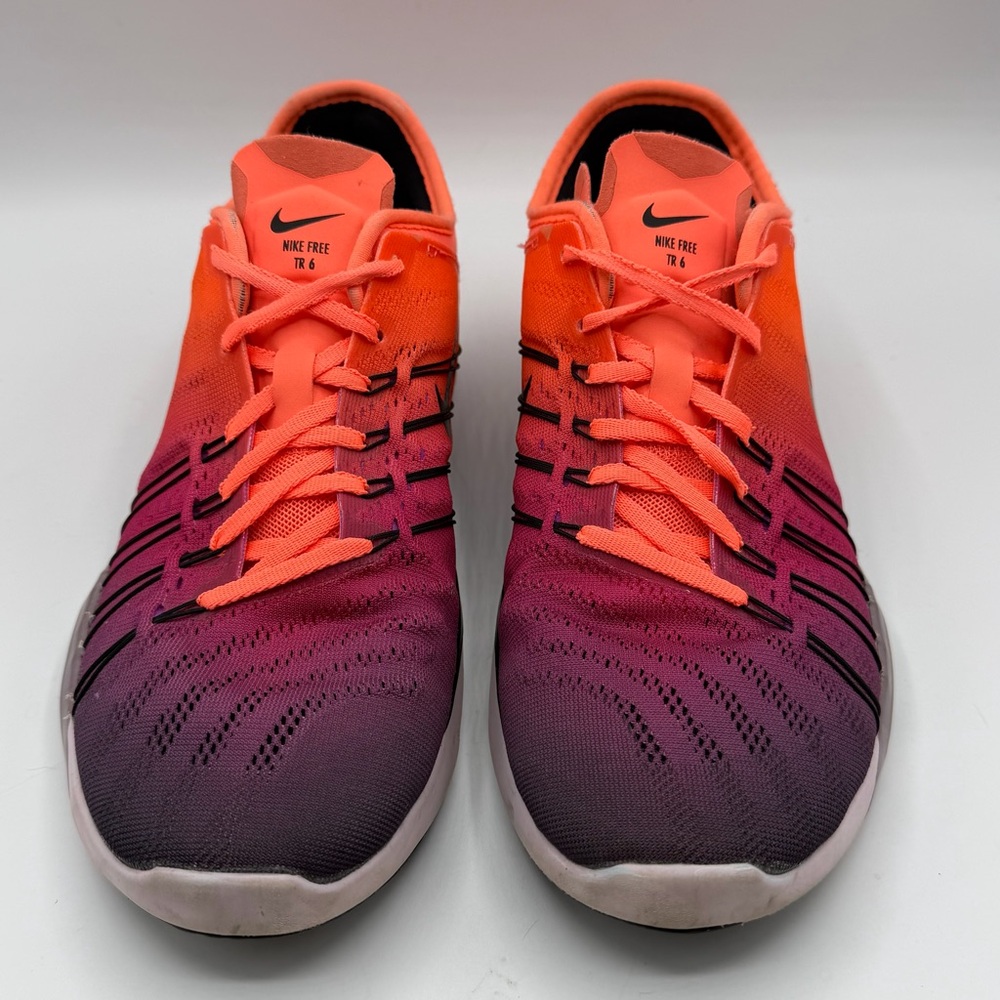 Nike Free TR 6 Womens Size 8 Mango Purple Training Shoes 849804-800